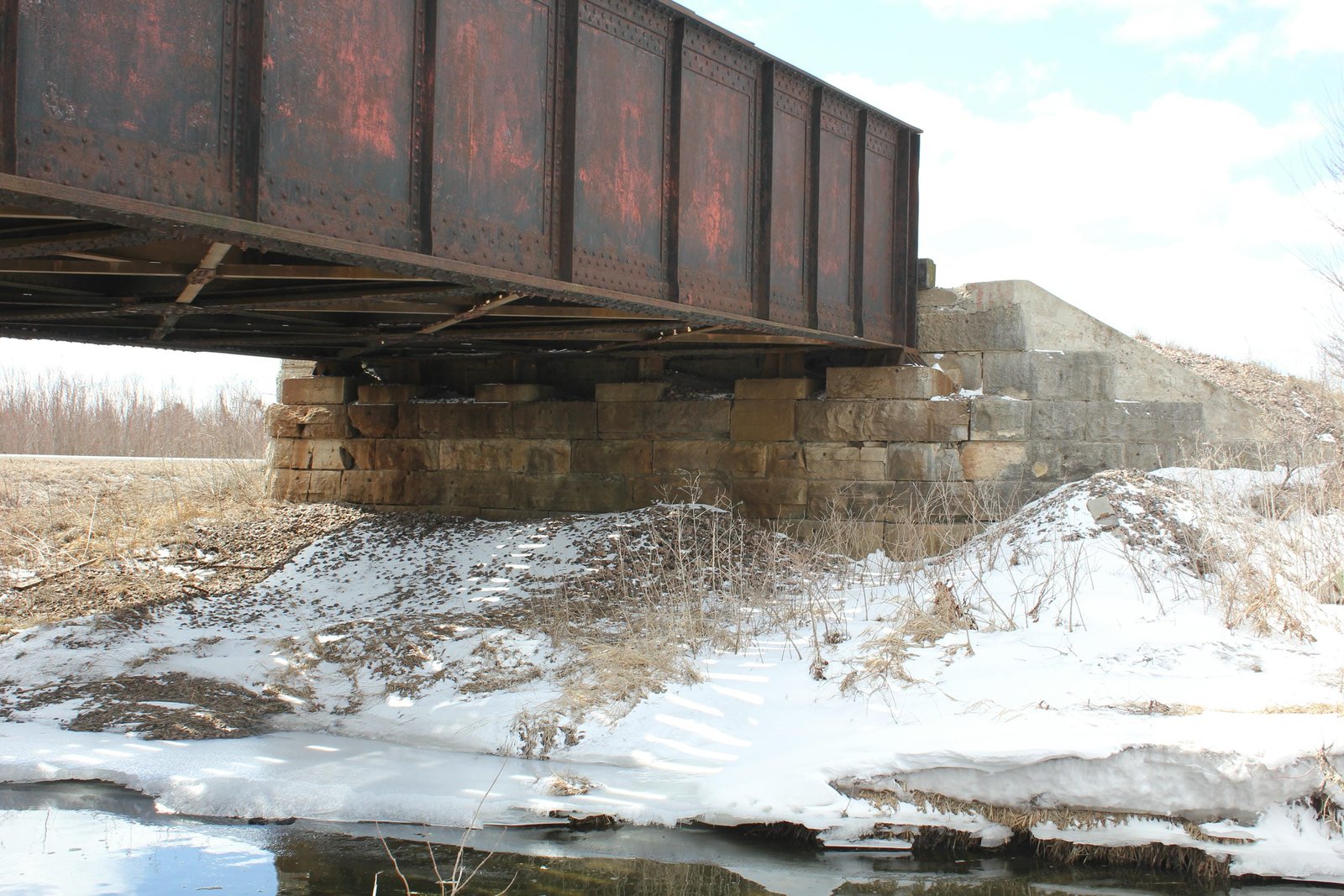 West abutment